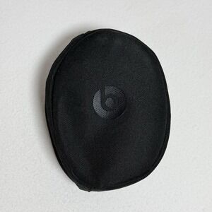 Beats by Dre Softshell‎ Headphone Case Zipper Black Logo Travel Replacement